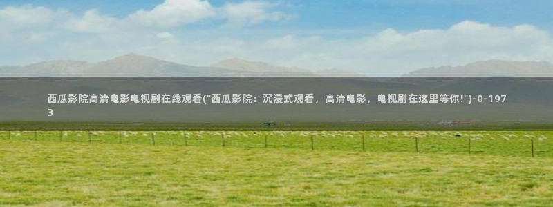 妈妈的职业西瓜影院