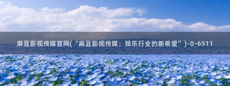 麻豆村麻豆官网传媒：麻豆影视传媒官网(“麻豆影视传媒：娱乐行业的新希望”)