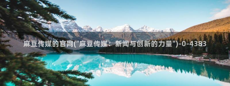 麻豆娱乐传媒官网：麻豆传媒的官网(\